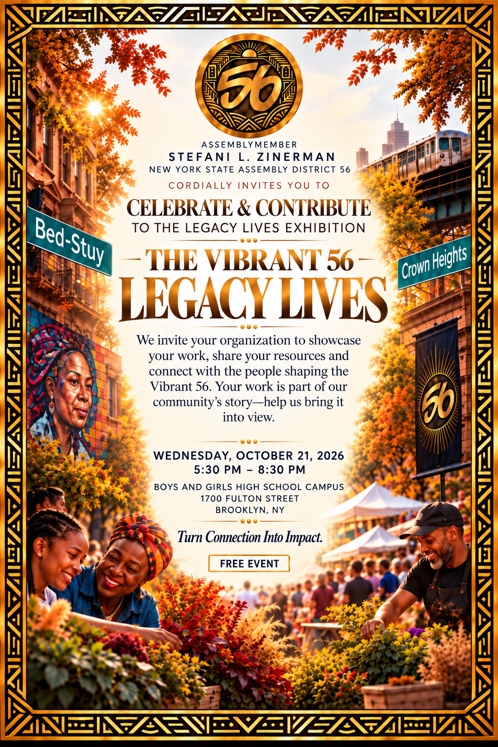 Legacy Lives event flyer